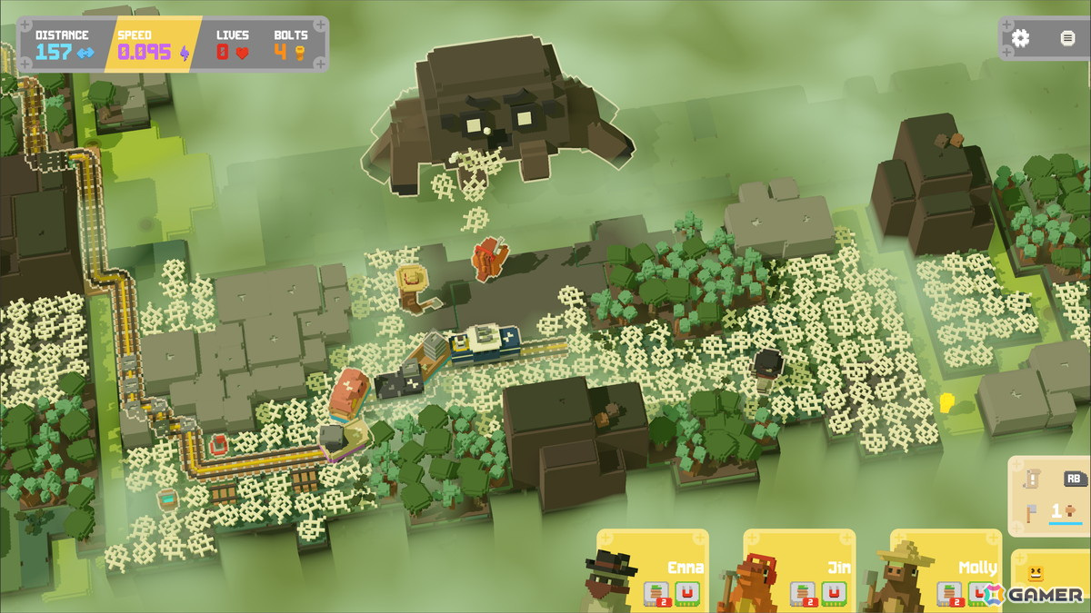 協力型マルチプレイ鉄道建設ゲーム「Unrailed 2:バック・オン・トラック」の無料体験版がSteam Nextフェスにて配信！の画像2