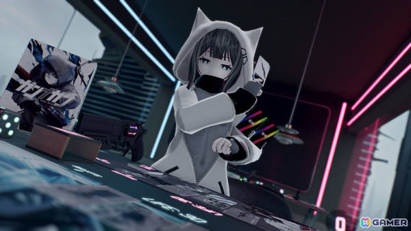 クラファンで1,000万円の支援金を集めた「VRガンナガン」がVRChatにて「銃士達の軌跡」展を公開――設定資料やアバター衣裳、機銃3Dモデルを展示の画像7