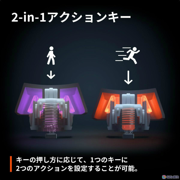 SteelSeries、ゲーミングキーボード「Apex Pro」シリーズにタイピングミス防止機能、ゲーム毎の各種プリセットを2024年内に実装予定の画像5