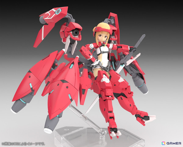 「アリス・ギア・アイギス Expansion」より「高幡 のどか【師門】」がメガミデバイス仕様でプラモデル化！の画像3