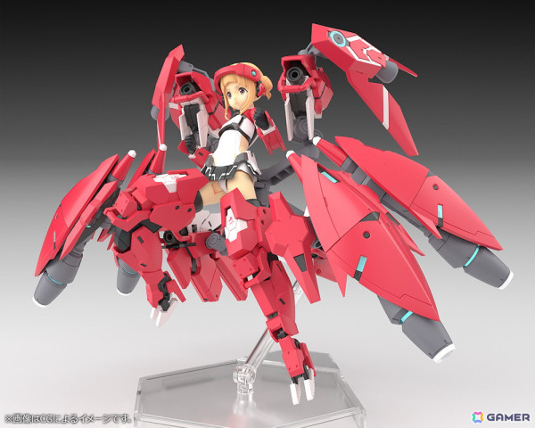 「アリス・ギア・アイギス Expansion」より「高幡 のどか【師門】」がメガミデバイス仕様でプラモデル化！の画像4