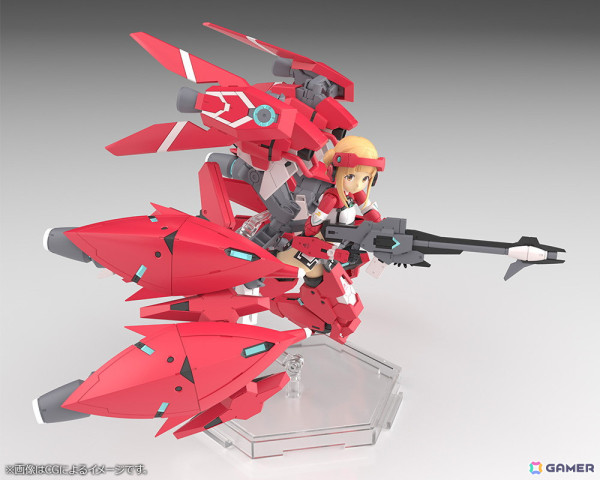 「アリス・ギア・アイギス Expansion」より「高幡 のどか【師門】」がメガミデバイス仕様でプラモデル化！の画像6