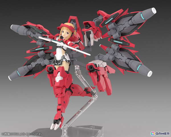 「アリス・ギア・アイギス Expansion」より「高幡 のどか【師門】」がメガミデバイス仕様でプラモデル化！の画像7