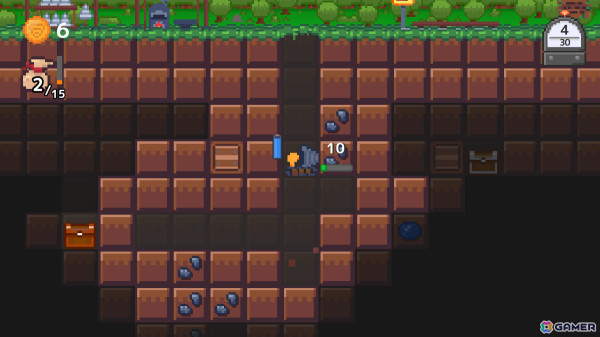作業欲を満たすことを追求したハクスラ風採掘ゲーム「ほりほりドリル」Steam版が12月10日にリリース！引き継ぎ可能な体験版も配信の画像