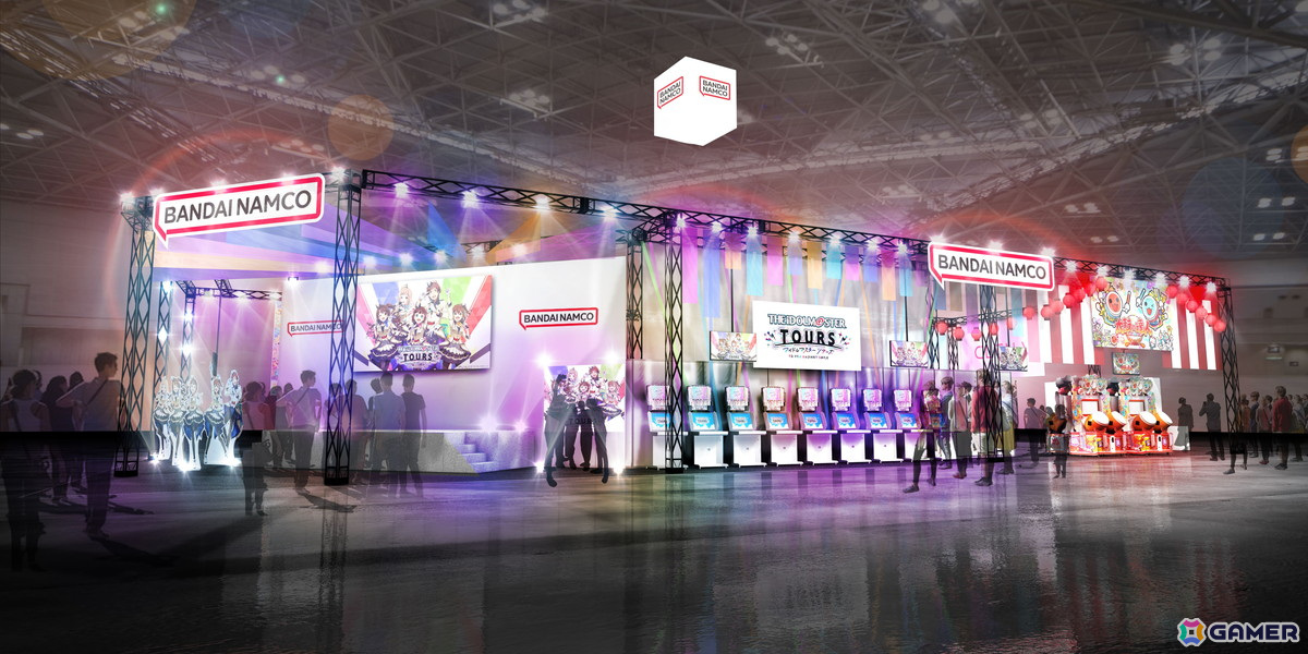 「アイドルマスター TOURS」の稼働開始に向けた施策を展開!AM EXPO 2024のバンダイナムコアミューズメントブース情報が公開の画像