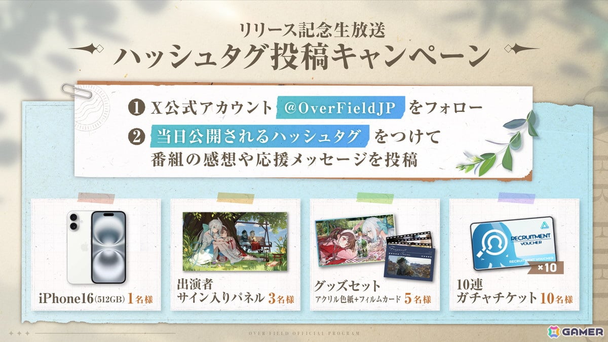 ミニチュア世界を探索できるRPG「開放空間：Over Field」が正式サービス開始！SSRキャラ「ヒカリ」（CV：Lynn）の期間限定募集もの画像4