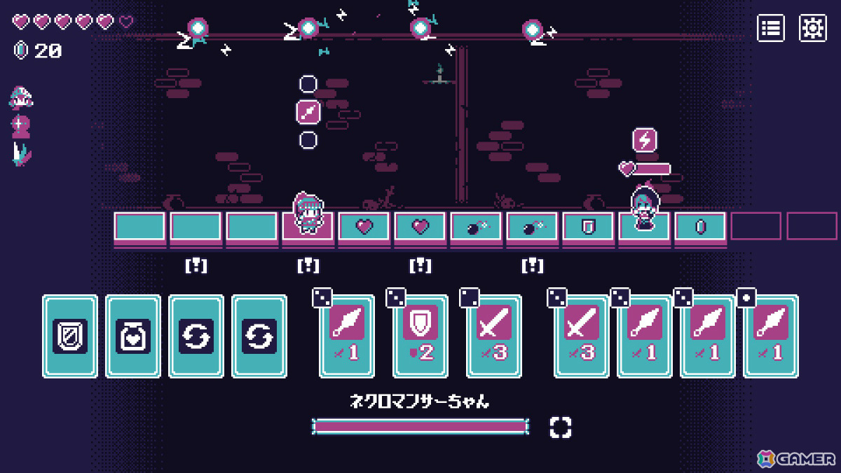 攻撃と移動がセットになったカードを駆使してダンジョンを攻略するストラテジーゲーム「ゴールデン・ウォーデン」の体験版が公開！の画像9