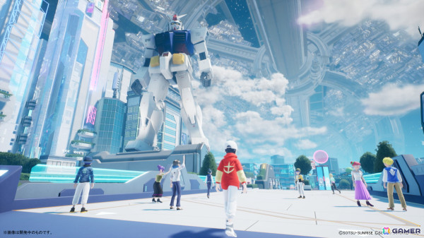 「ガンダムメタバースプロジェクト」が12月5日より期間限定オープン！ガンダムと初音ミクが共演するメタバースライブも開催の画像3