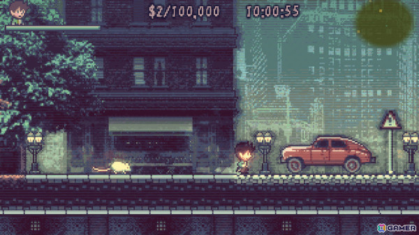 “あの頃”を駆けるジュブナイルメトロイドヴァニア「THE GOOD OLD DAYS」1周目クリアまで遊べる体験版がSteam Nextフェスで公開！の画像17