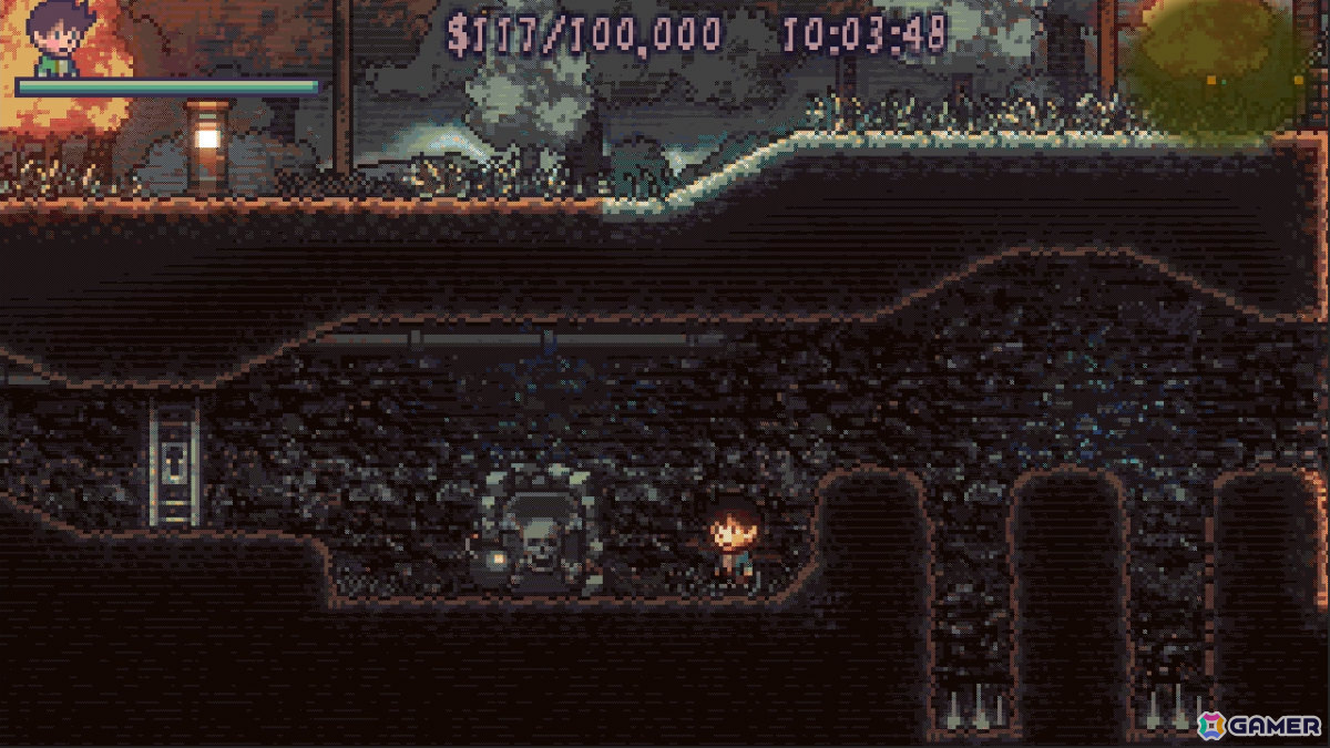 “あの頃”を駆けるジュブナイルメトロイドヴァニア「THE GOOD OLD DAYS」1周目クリアまで遊べる体験版がSteam Nextフェスで公開！の画像7