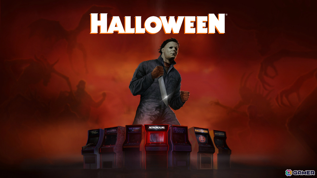 映画「ハロウィン」とSTARZのTVシリーズ「死霊のはらわた リターンズ」を題材とした2DホラーACT「Retro Realms」2作が10月18日に配信！の画像1