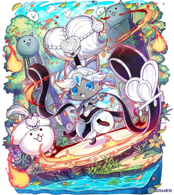 「メルクストーリア」で「にゃんこ大戦争」との第10弾コラボイベント＆復刻コラボスカウトが開始！最大100連無料スカウトもの画像6
