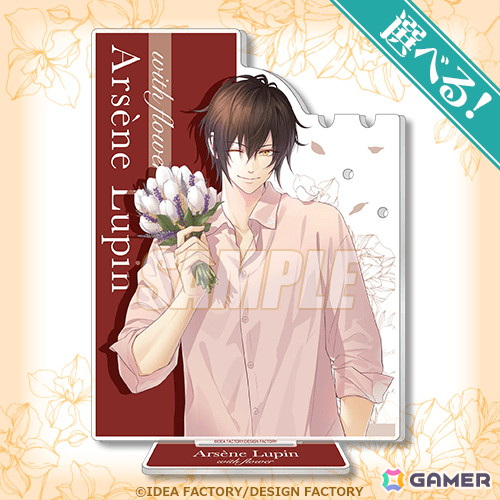 オトメイトのキャラクター描きおろしグラビア企画“with flower