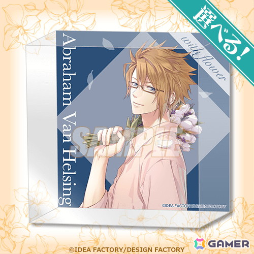 オトメイトのキャラクター描きおろしグラビア企画“with flower