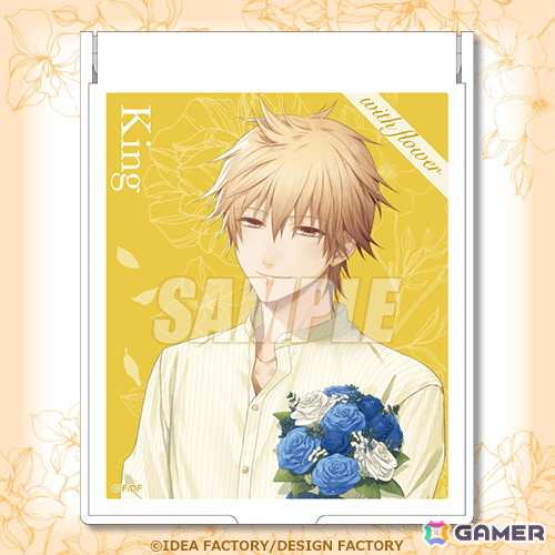 オトメイトのキャラクター描きおろしグラビア企画“with flower