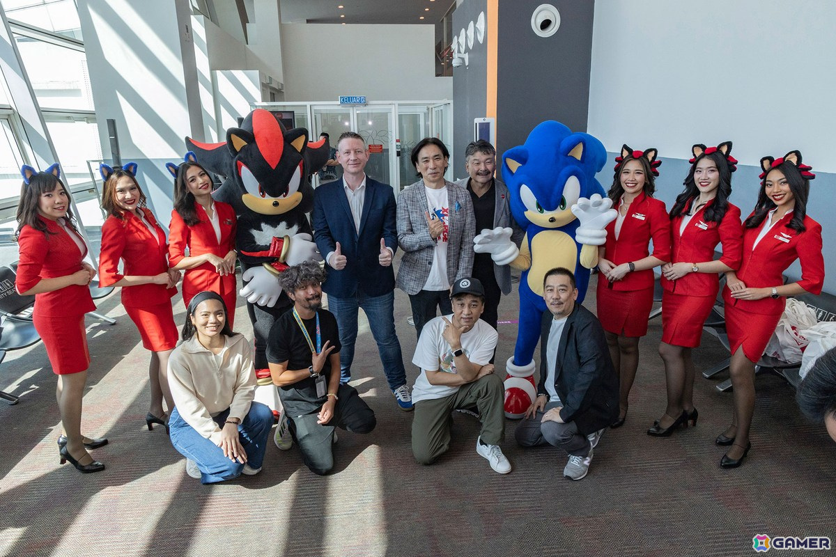 「ソニック・ザ・ヘッジホッグ」号が初公開！マレーシアのクアラルンプール国際空港にて就航イベント開催の画像4