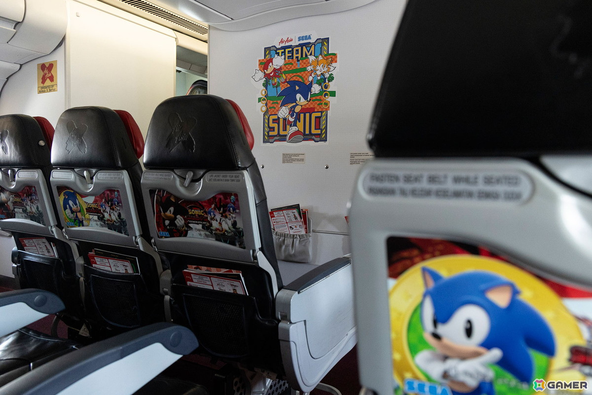 「ソニック・ザ・ヘッジホッグ」号が初公開！マレーシアのクアラルンプール国際空港にて就航イベント開催の画像5