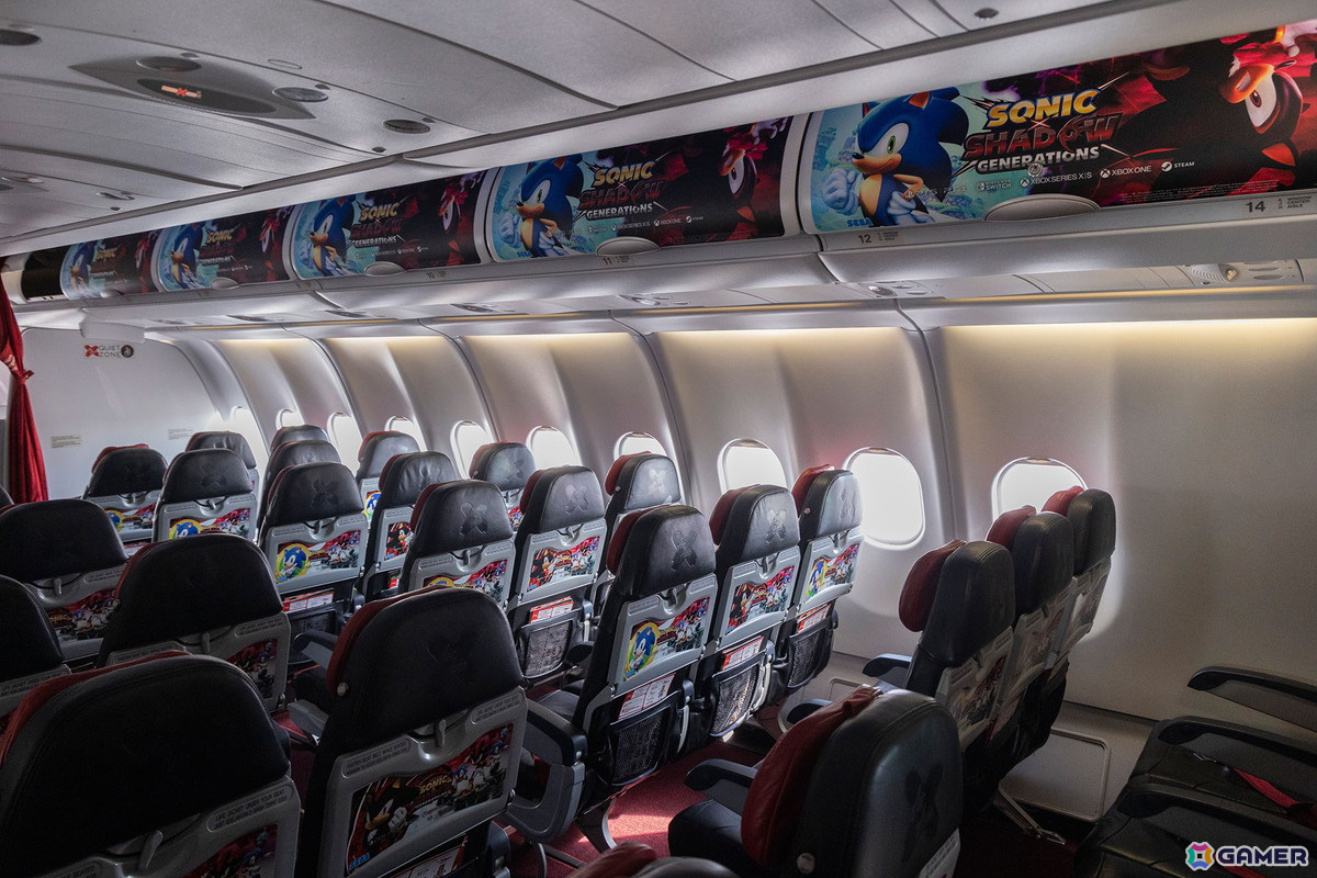 「ソニック・ザ・ヘッジホッグ」号が初公開！マレーシアのクアラルンプール国際空港にて就航イベント開催の画像6