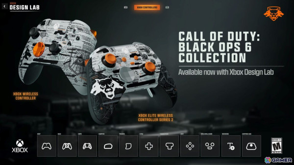「Call of Duty: Black Ops 6」デザインのXboxコントローラーが登場！パーカーやジョガーパンツなどのアパレルもラインナップの画像2