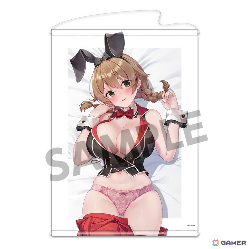 バニーガーデン」より抱き枕カバー、B2タペストリー、ビジュアル