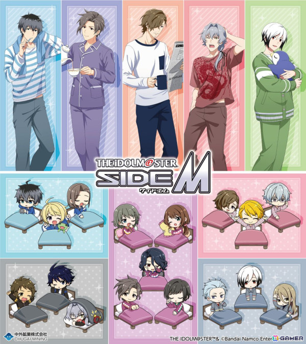 「アイドルマスター SideM」“モーニングルーティン”がテーマの新規描き下ろしイラストを使用したグッズが「AGF2024」で先行販売！の画像1