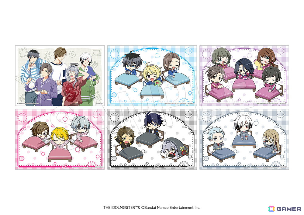 「アイドルマスター SideM」“モーニングルーティン”がテーマの新規描き下ろしイラストを使用したグッズが「AGF2024」で先行販売！の画像