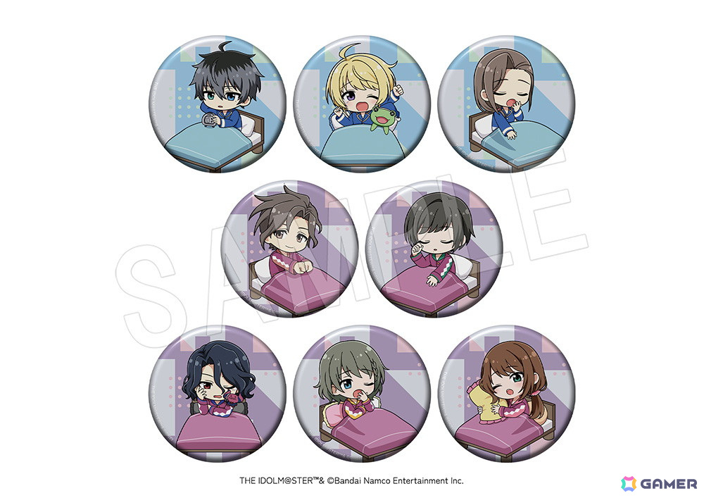 「アイドルマスター SideM」“モーニングルーティン”がテーマの新規描き下ろしイラストを使用したグッズが「AGF2024」で先行販売！の画像