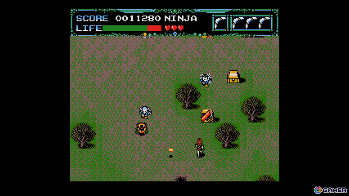 ファンタジー世界を舞台にした難度高めの縦スクロールアクションSTG「EGGコンソール アンデッドライン MSX2」が配信！の画像5