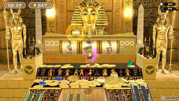 最大4人で遊べるコイン落としゲーム「ファラオの財宝」がSwitch向けに配信！オンラインプレイにも対応の画像6