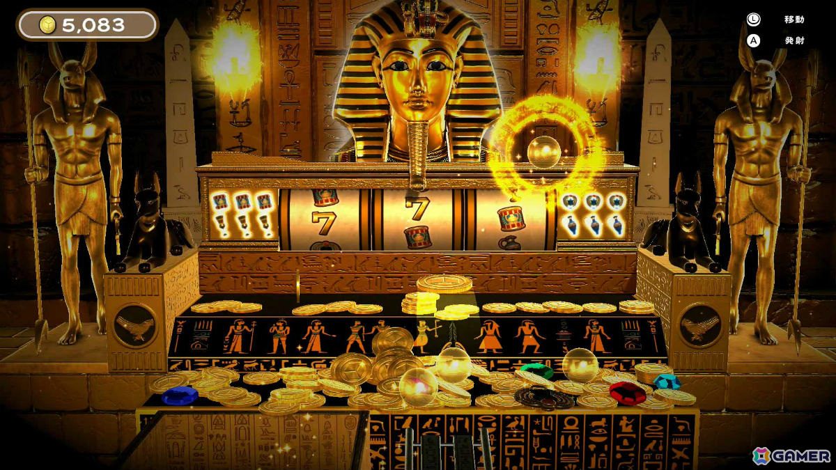 最大4人で遊べるコイン落としゲーム「ファラオの財宝」がSwitch向けに配信！オンラインプレイにも対応 | Gamer