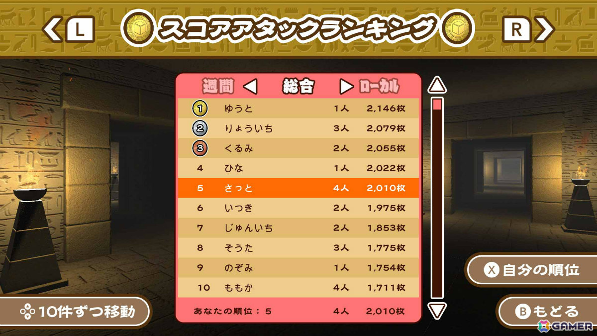 最大4人で遊べるコイン落としゲーム「ファラオの財宝」がSwitch向けに配信！オンラインプレイにも対応 | Gamer