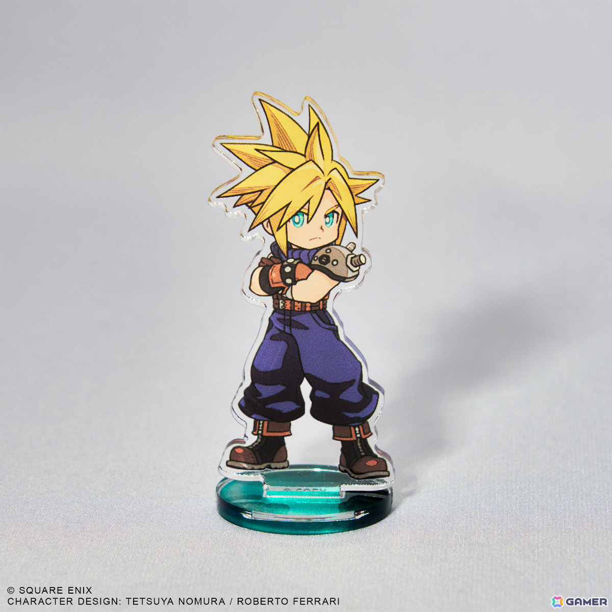 「FFVII リバース」クラウドたちのミニアクリルスタンドやバスターソードなどが描かれたアルミマグネットが登場！の画像2