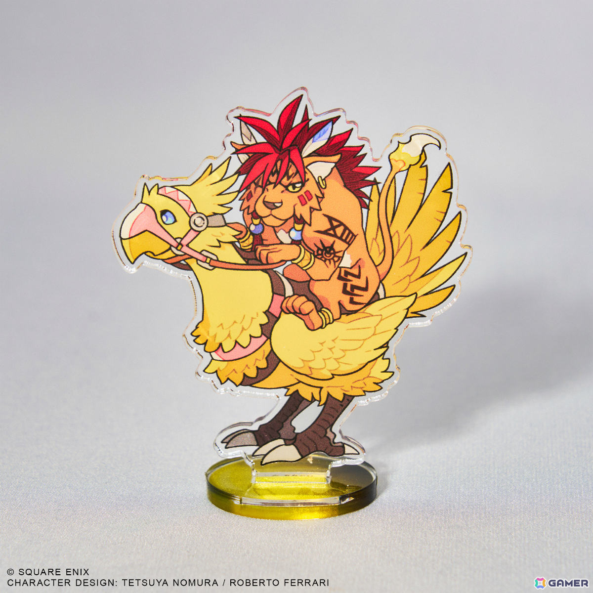 「FFVII リバース」クラウドたちのミニアクリルスタンドやバスターソードなどが描かれたアルミマグネットが登場！の画像6
