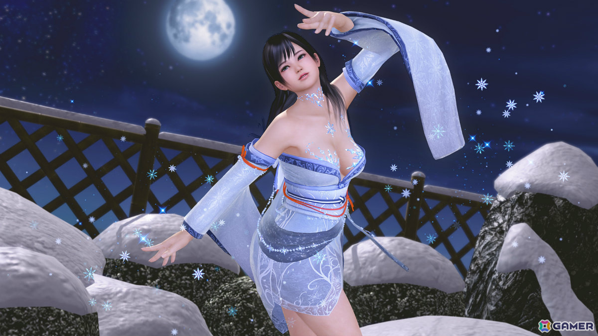 「DEAD OR ALIVE XVV」雪女をイメージしたSSR水着「氷月妖」が登場！トレンドコーデガチャが最大70連無料のキャンペーンもの画像4