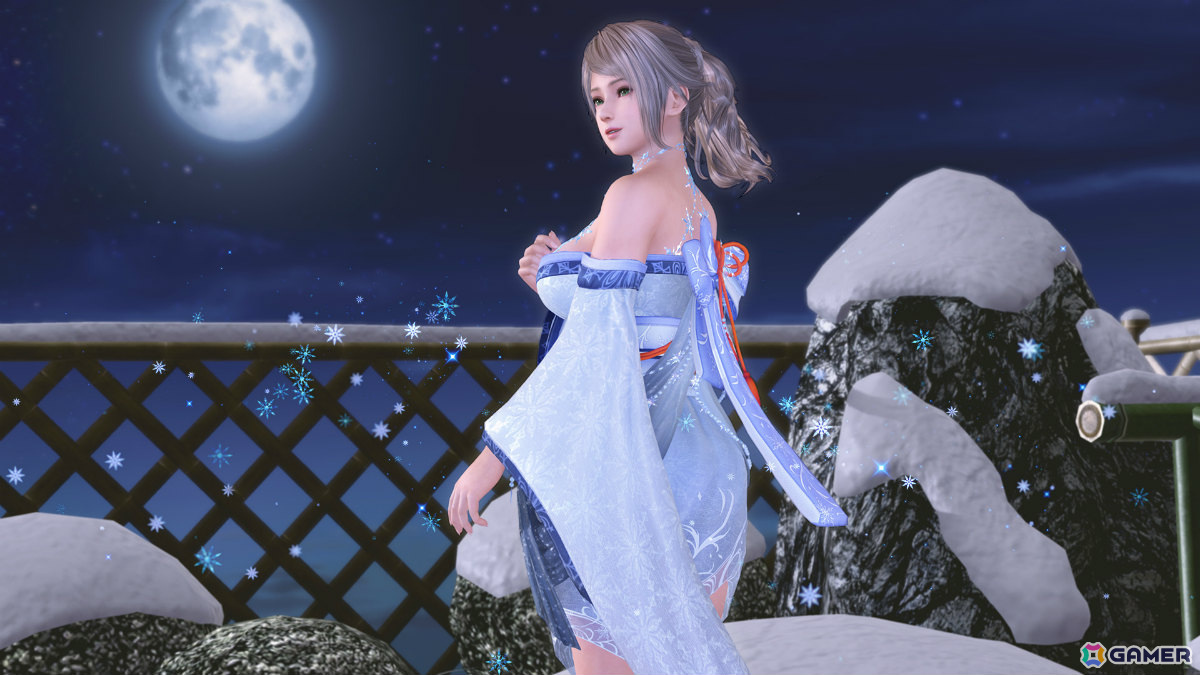 「DEAD OR ALIVE XVV」雪女をイメージしたSSR水着「氷月妖」が登場！トレンドコーデガチャが最大70連無料のキャンペーンもの画像5