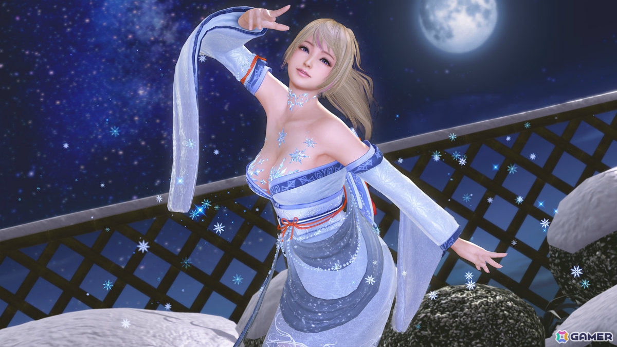 「DEAD OR ALIVE XVV」雪女をイメージしたSSR水着「氷月妖」が登場！トレンドコーデガチャが最大70連無料のキャンペーンもの画像6
