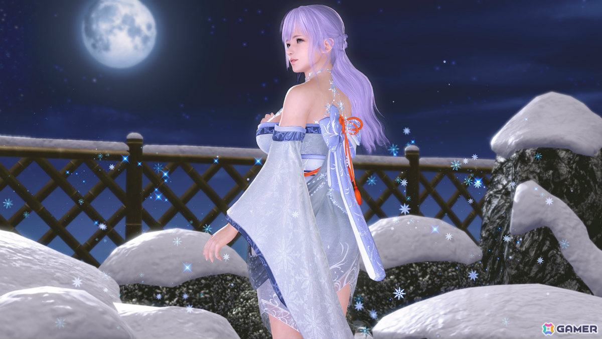「DEAD OR ALIVE XVV」雪女をイメージしたSSR水着「氷月妖」が登場！トレンドコーデガチャが最大70連無料のキャンペーンもの画像8