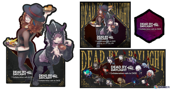 「Dead by Daylight」のコラボカフェ第3弾が11月1日よりDiCEで開催！メ夢さん描き下ろしイラストのグッズに注目の画像18