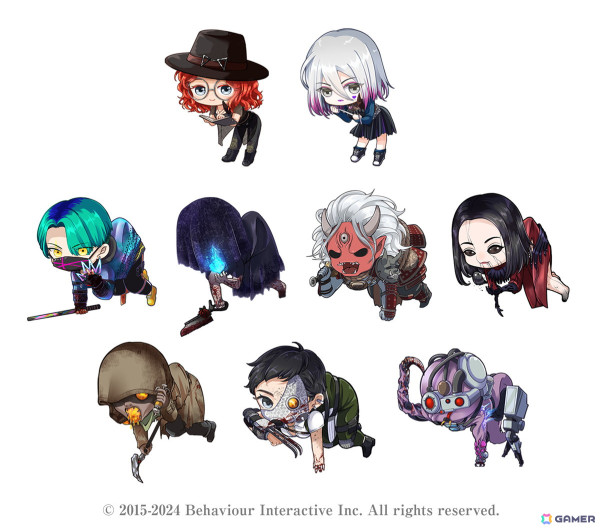 「Dead by Daylight」のコラボカフェ第3弾が11月1日よりDiCEで開催！メ夢さん描き下ろしイラストのグッズに注目の画像4