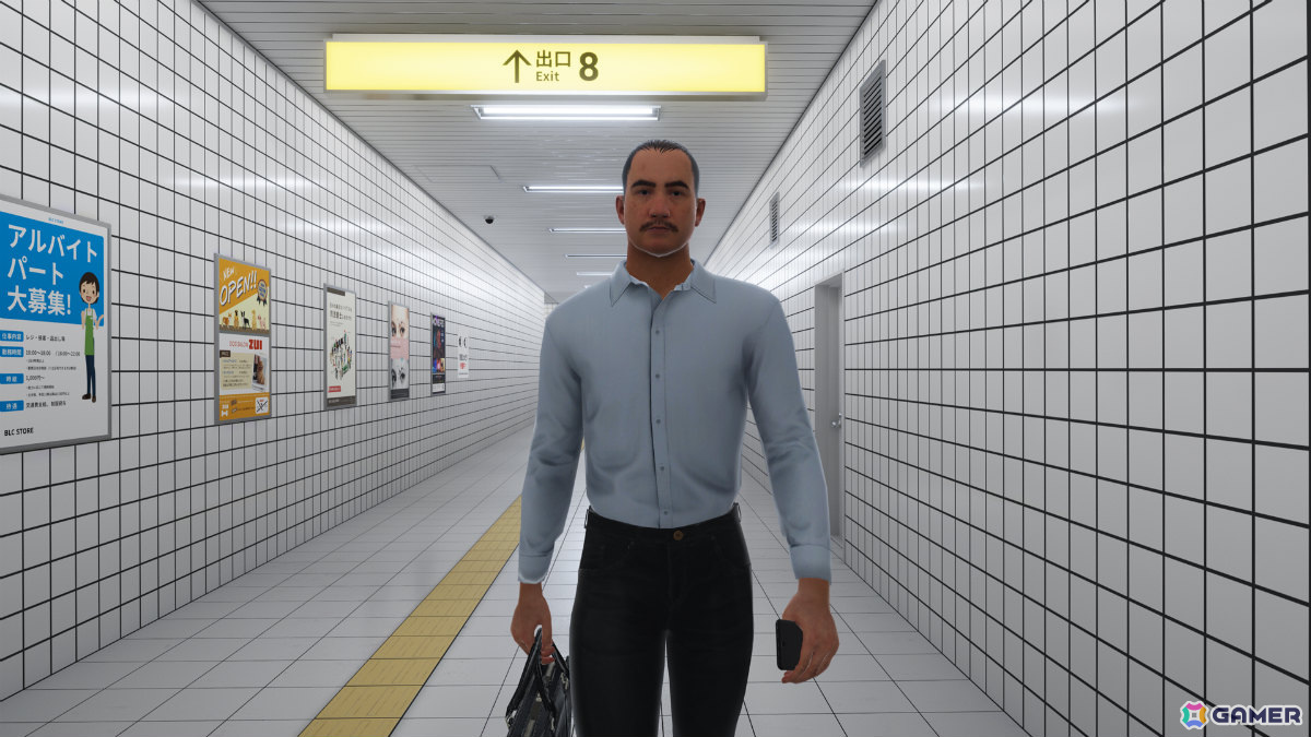 「8番出口VR」おじさんと記念撮影を楽しめるVRChatワールドが公開！“異変アバター”をVRChatアバターとして入手することもの画像2