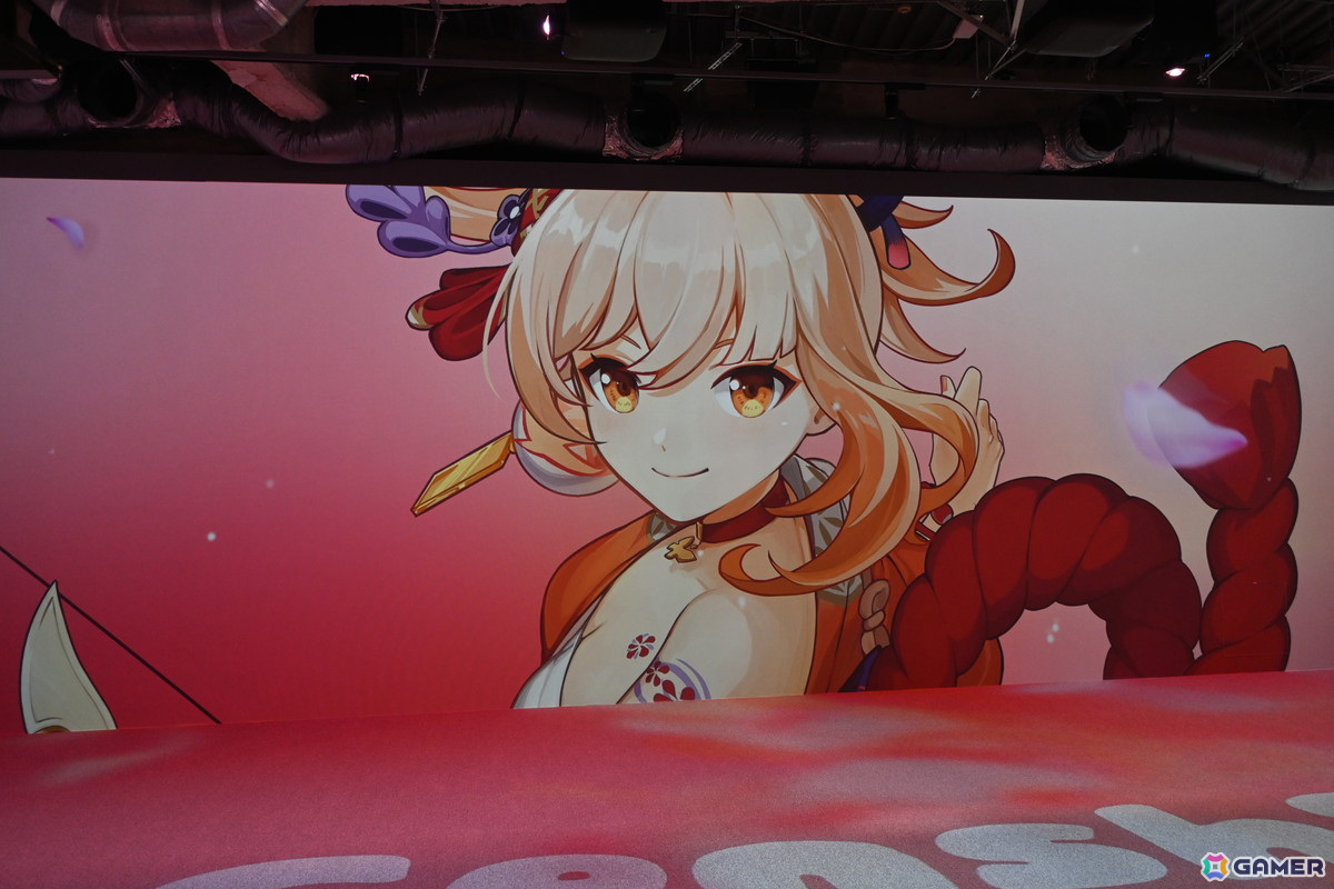 「原神minini POP-UP」内覧会レポート：雷電将軍たちがふわふわのちっちゃい体に！？3面の巨大なスクリーンと迫力のサウンドで見られるムービーも要チェックの画像10