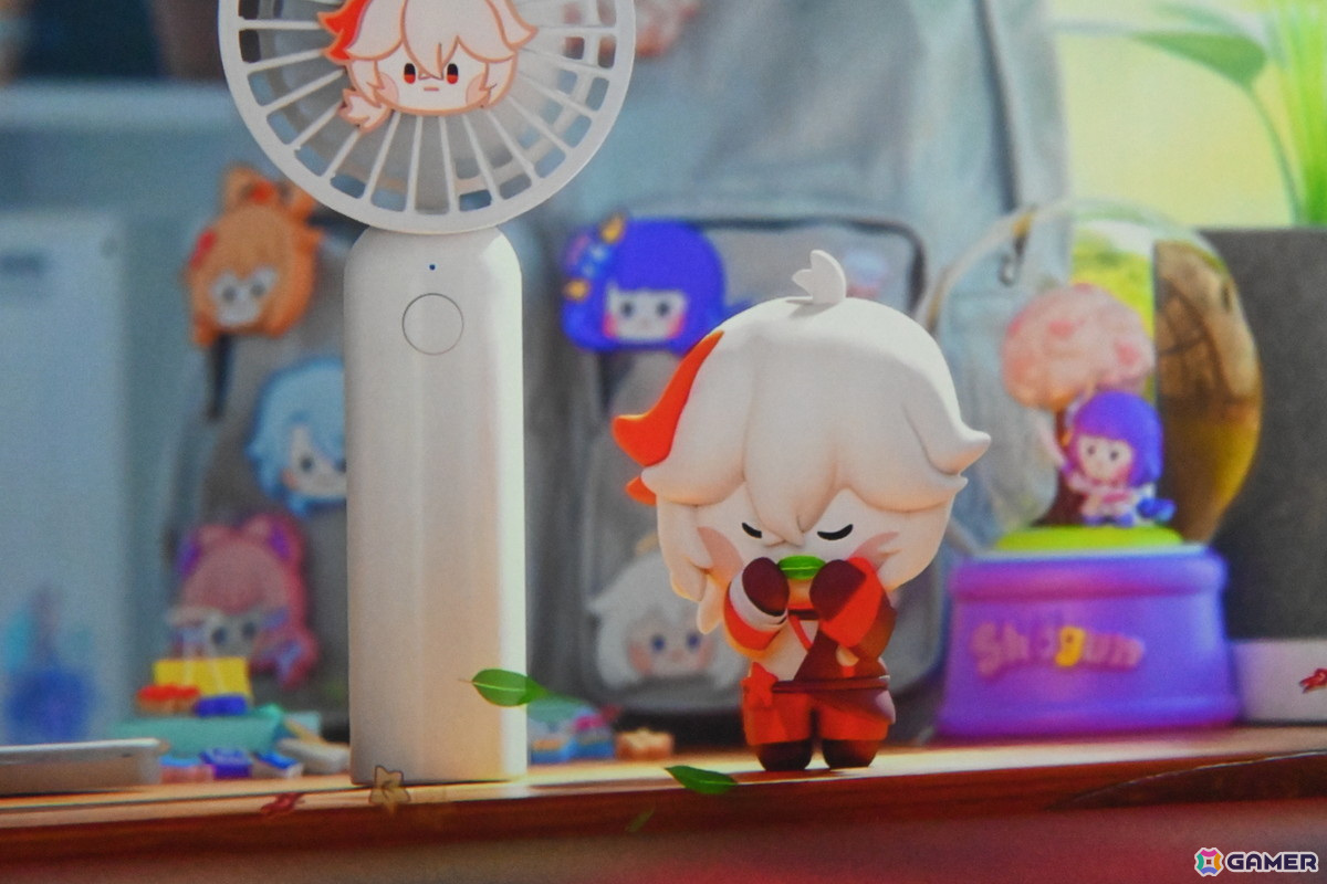 「原神minini POP-UP」内覧会レポート：雷電将軍たちがふわふわのちっちゃい体に！？3面の巨大なスクリーンと迫力のサウンドで見られるムービーも要チェックの画像19