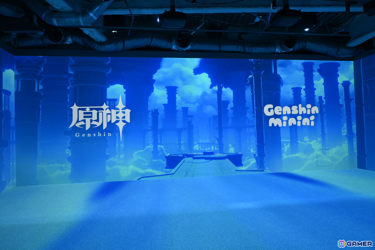 「原神minini POP-UP」内覧会レポート：雷電将軍たちがふわふわのちっちゃい体に！？3面の巨大なスクリーンと迫力のサウンドで見られるムービーも要チェックの画像2