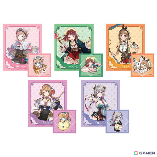 ガスト秋冬グッズ2024の予約受付が開始！「アトリエ」シリーズをはじめとした作品のホログラムビジュアルアートや回転アクスタセットなどが登場の画像6