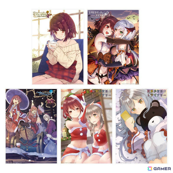 ガスト秋冬グッズ2024の予約受付が開始！「アトリエ」シリーズをはじめとした作品のホログラムビジュアルアートや回転アクスタセットなどが登場の画像8