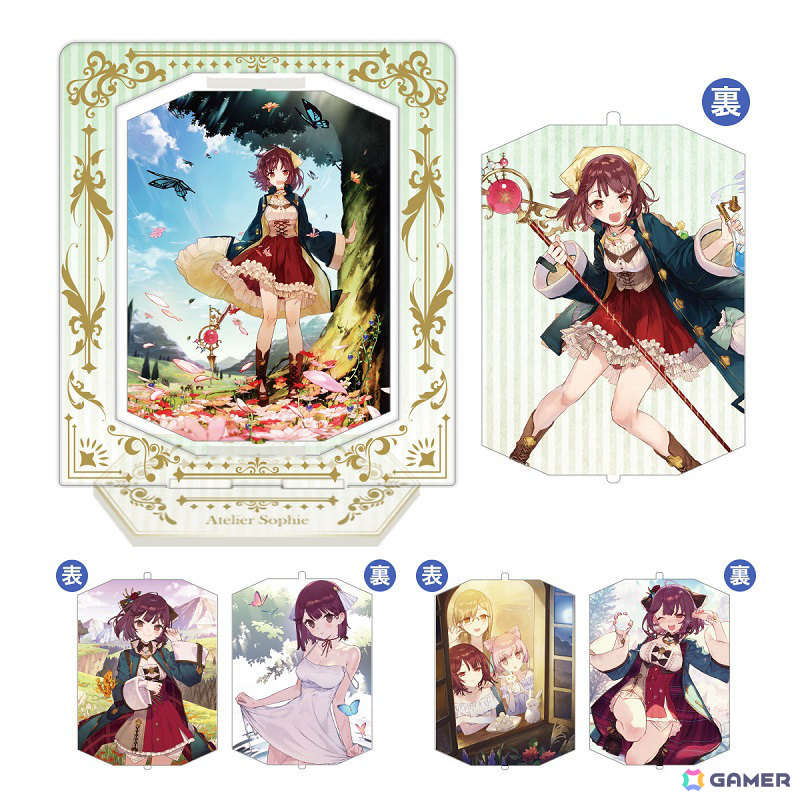ガスト秋冬グッズ2024の予約受付が開始！「アトリエ」シリーズをはじめとした作品のホログラムビジュアルアートや回転アクスタセットなどが登場の画像2