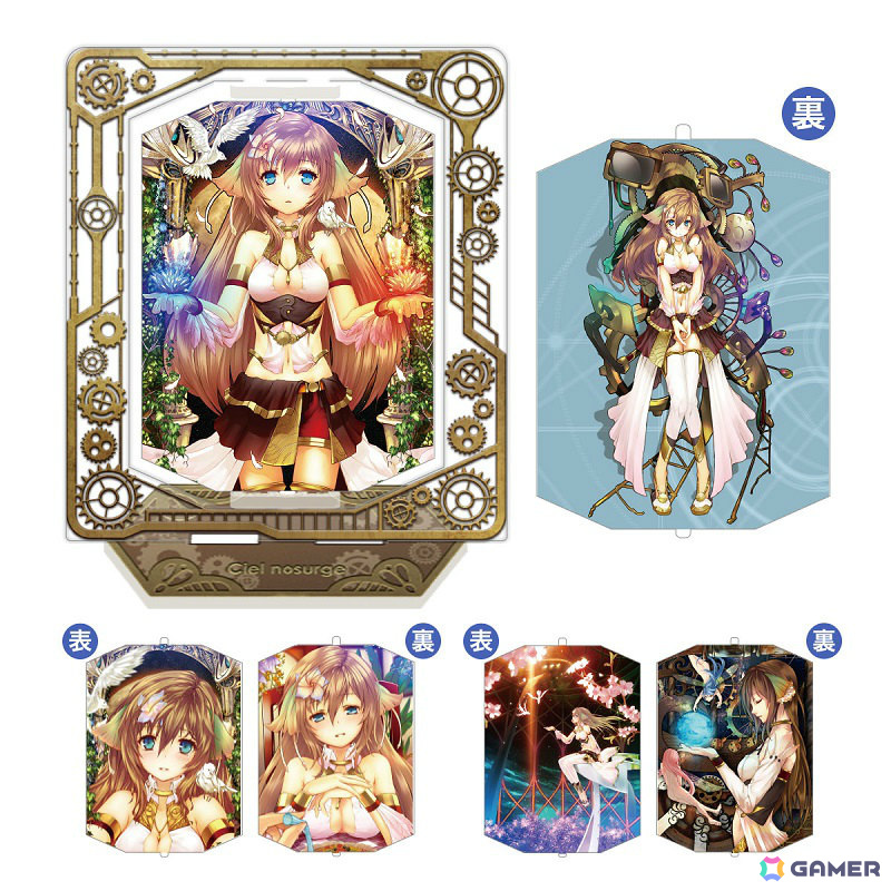 ガスト秋冬グッズ2024の予約受付が開始！「アトリエ」シリーズをはじめとした作品のホログラムビジュアルアートや回転アクスタセットなどが登場の画像3