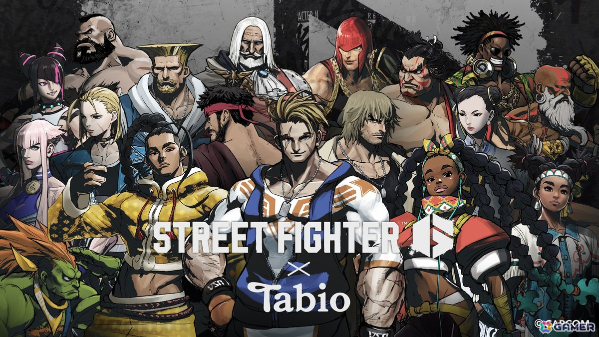 「ストリートファイター6」とタビオのコラボソックスが10月25日に発売!「がんばれジュリちゃん」や「STREET FIGHTER」ロゴのプリントソックスが登場の画像
