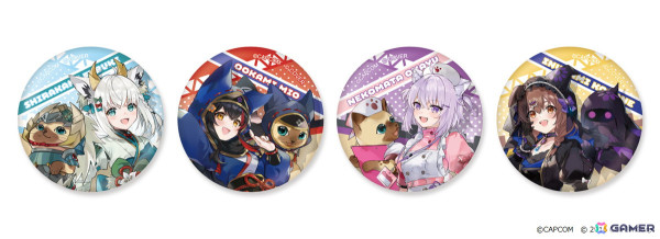 「モンスターハンター」とホロライブゲーマーズがコラボ！白上フブキさんや大神ミオさんらのプライズ景品が10月25日より順次展開の画像8