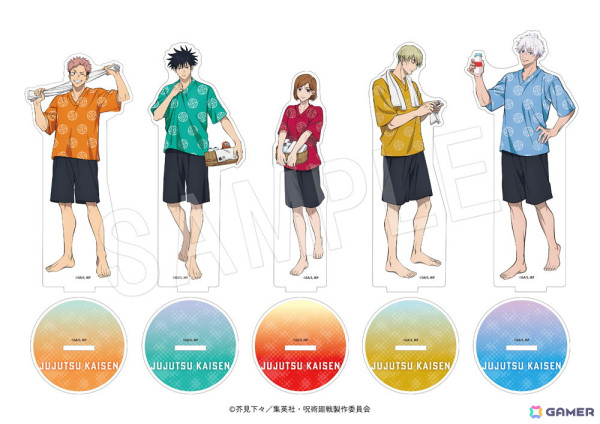 アニメ「呪術廻戦」と極楽湯・RAKU SPAのコラボキャンペーン“極楽じゅじゅやすみ2”が11月7日より開催！湯上り館内着姿の虎杖たちのグッズが登場の画像5